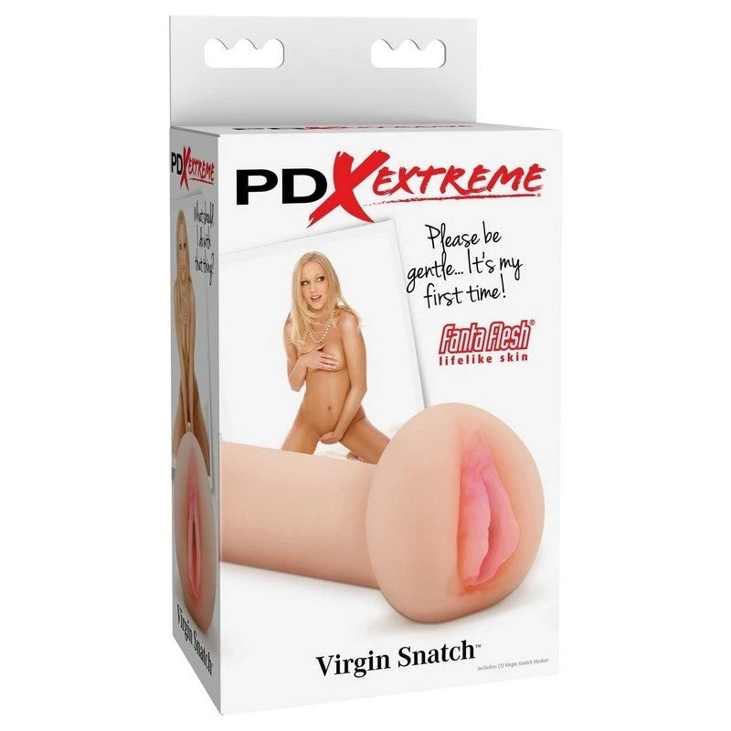 Pipedream Extreme Virgin Snatch Realistic Male Stroker Masturbators and Strokers