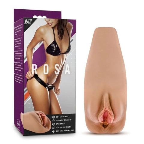 M for Men Rosa Realistic Stroker - Masturbators and Strokers
