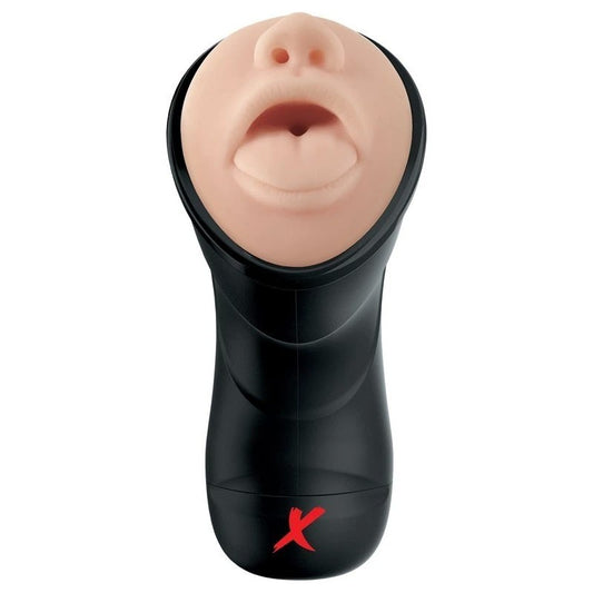 PDX Elite Deep Throat Vibrating Mens Stroker - Masturbators and Strokers
