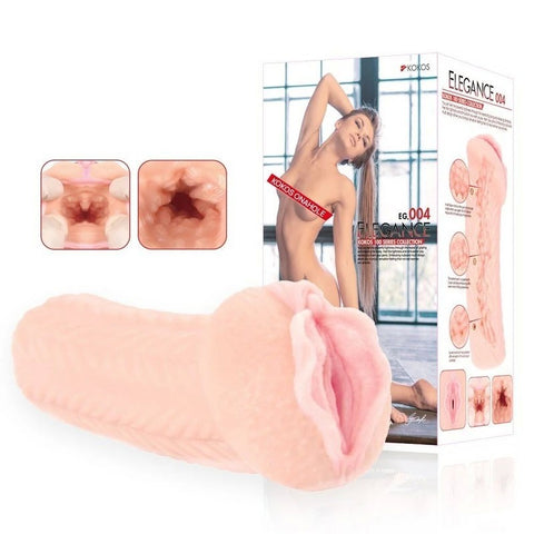 Kokos Elegance 004 Double Layer Male Masturbator - Masturbators and Strokers