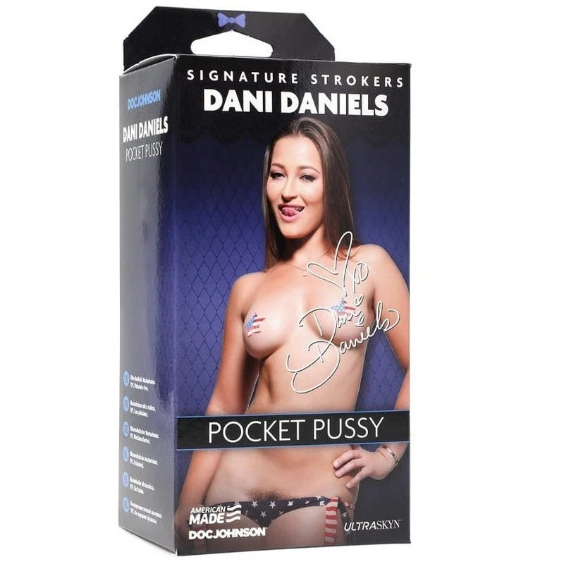 Doc Johnson Dani Daniels Ultrasky Pocke Pussy Stroker Masturbators and Strokers