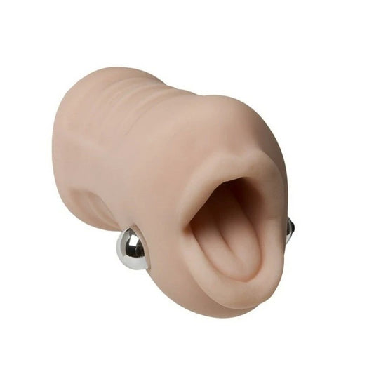 Doc Johnson Sasha Grey Vibrating Deep Throat Sucker Stroker - Masturbators and Strokers