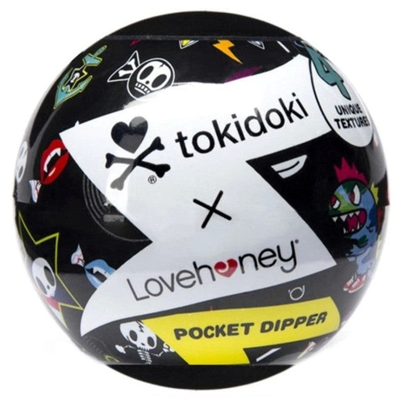 tokidoki Bones Pocket Dipper Textured Pleasure Cup Masturbators and Strokers