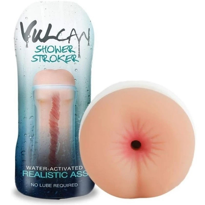 Cyberskin H2O Vulcan Shower Stroker Realistic Ass Masturbators and Strokers