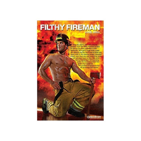 Pipedream Filthy Fireman Blow Up Inflatable Love Doll - Love Dolls