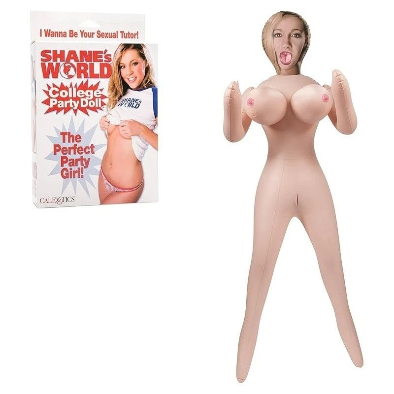 CalExotics Shane's World College Party Love Doll Realistic Butts And Vaginas