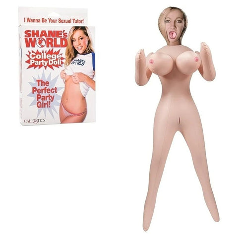 CalExotics Shane's World College Party Love Doll - Realistic Butts And Vaginas