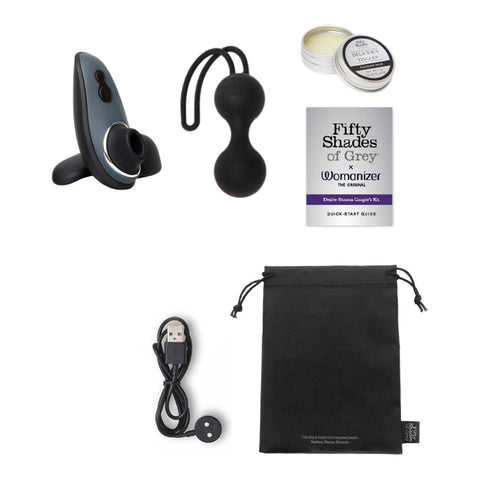 FSOG X Womanizer Liberty Desire Blooms Couple‚Äö√Ñ√∂‚àö√ë‚àö¬•s Kit - Sex Kits