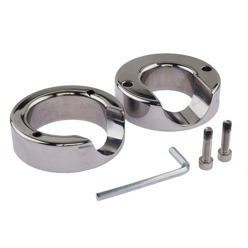 BDStyle Master Series Stainless Steel Male Penis Trap Steel Cock Rings