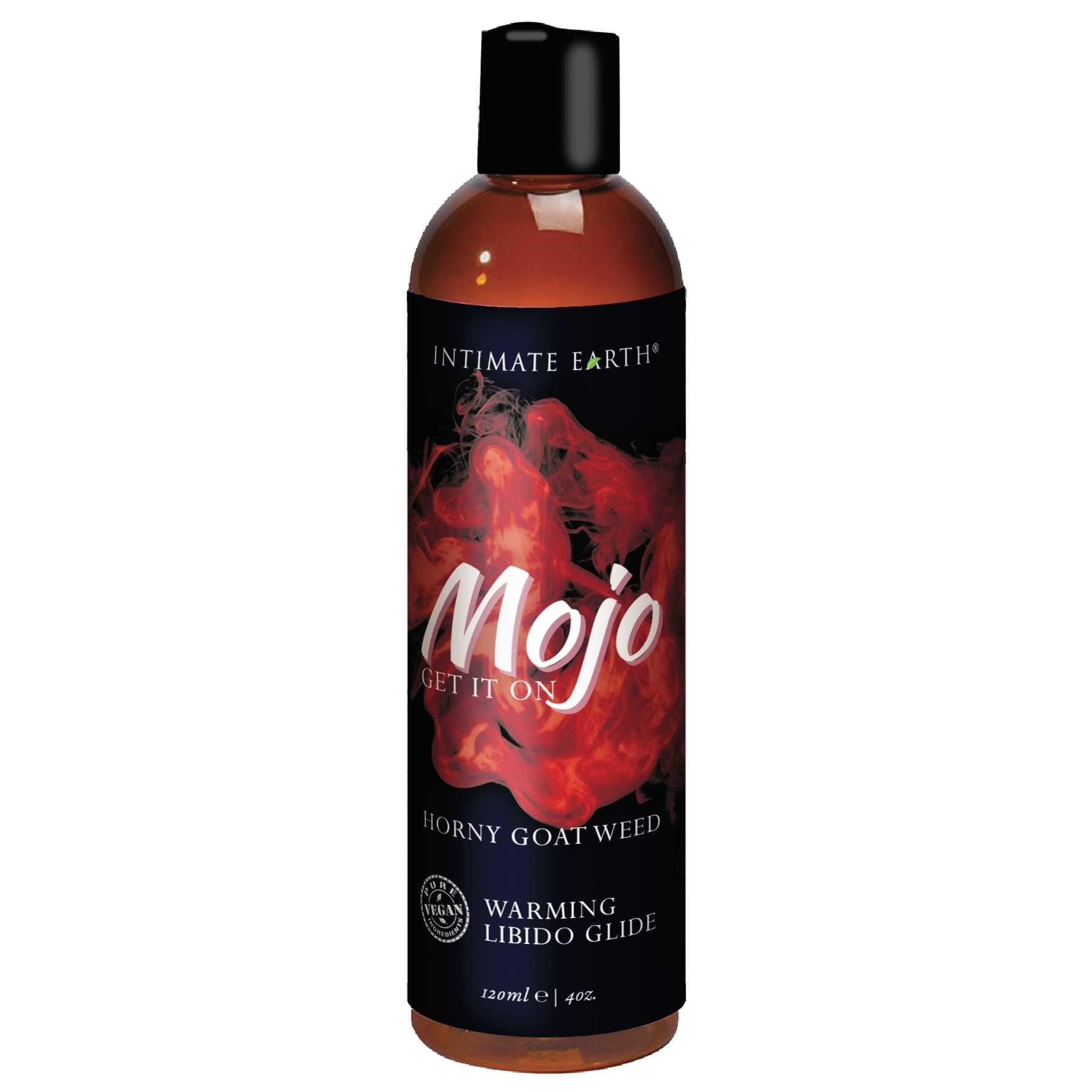 MOJO Horny Goat Weed Libido Warming Glide 4oz Water Based Lubes