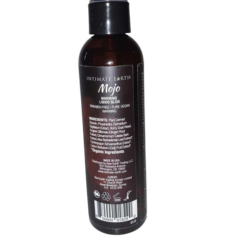 MOJO Horny Goat Weed Libido Warming Glide 4oz - Water Based Lubes