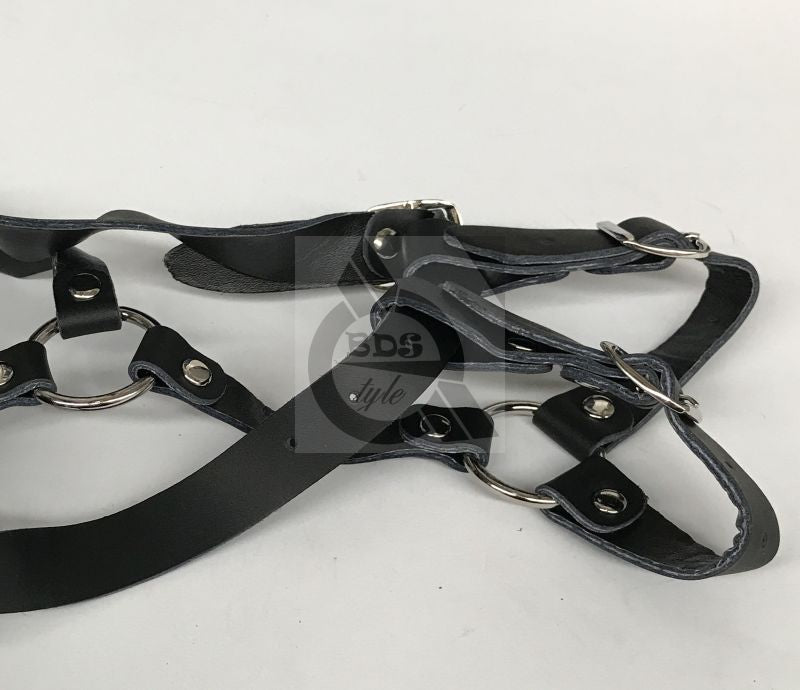 Muzzle Bondage Ball Gag Head Harness Bondage Gags and Bits