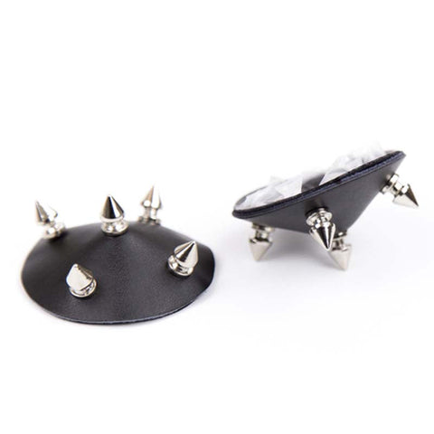 Metal Spike Nipple Pasties - Bras and Bra Sets