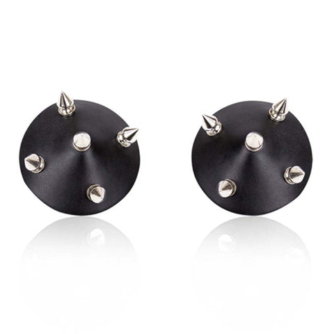 Metal Spike Nipple Pasties - Bras and Bra Sets