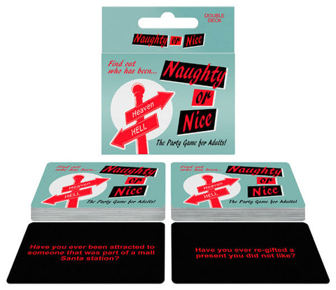Naughty or Nice Adult Card Game - Sex Games, Coupons and Tricks