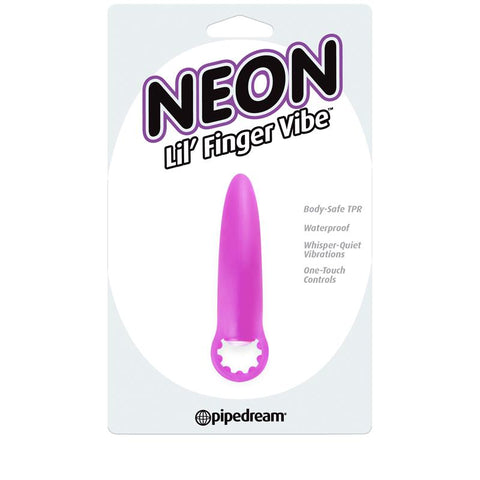 Pipedream Neon Lil' Finger Adult Massager - Penis Pumps And Stretchers