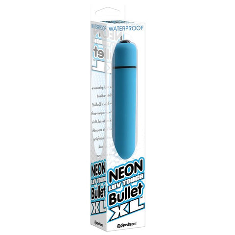 Pipedream Neon Luv Touch Bullet Vibrator XL - Finger and Tongue Vibrators
