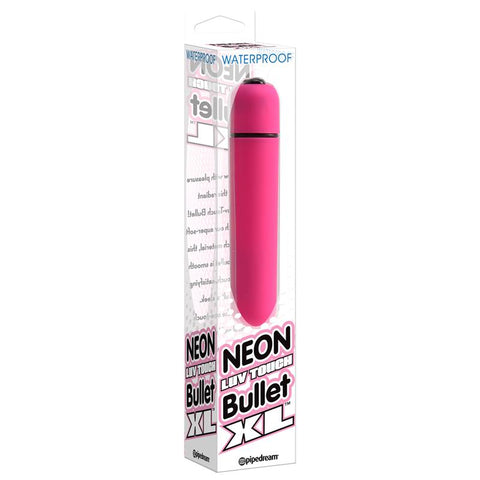 Pipedream Neon Luv Touch Bullet Vibrator XL - Finger and Tongue Vibrators