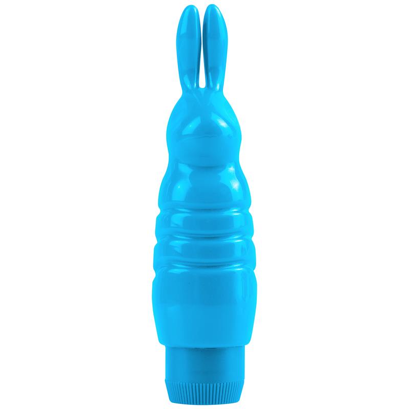 Pipedream Neon Lil Rabbit Waterproof Massager Pussy And Clit Toys