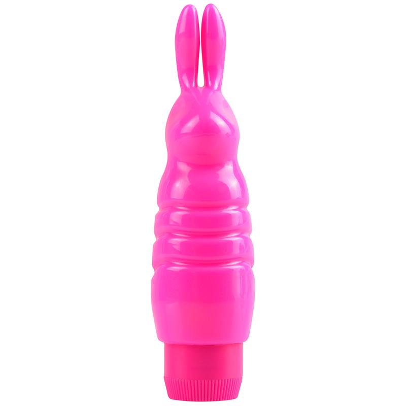 Pipedream Neon Lil Rabbit Waterproof Massager Pussy And Clit Toys