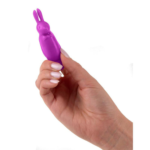 Pipedream Neon Lil Rabbit Waterproof Massager - Rabbit Vibrators