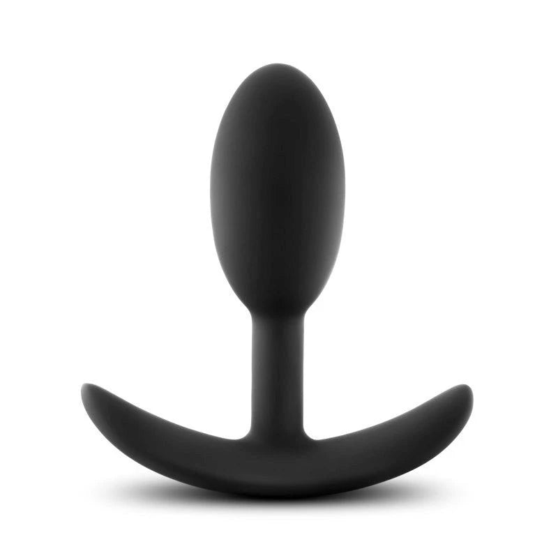 Anal Adventures Platinum Vibra Slim Plug Butt Plugs