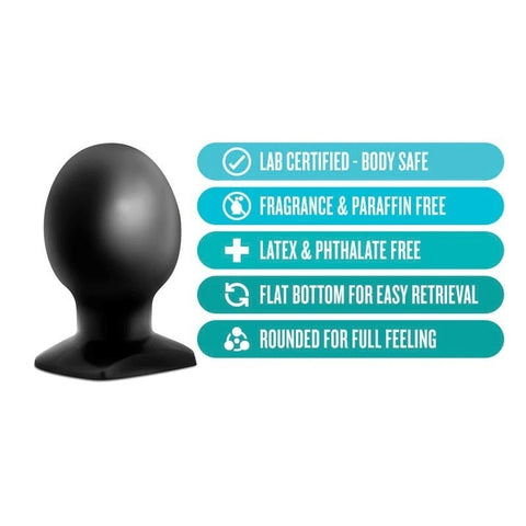 Anal Adventures Orb Plug - Rounded Bliss for Secure Satisfaction - Butt Plugs
