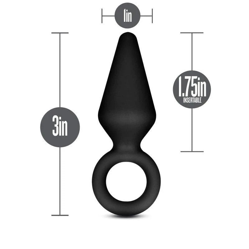 Anal Adventures Platinum Pleasure Loop Plug Butt Plugs