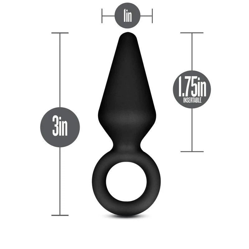Anal Adventures Platinum Pleasure Loop Plug Butt Plugs