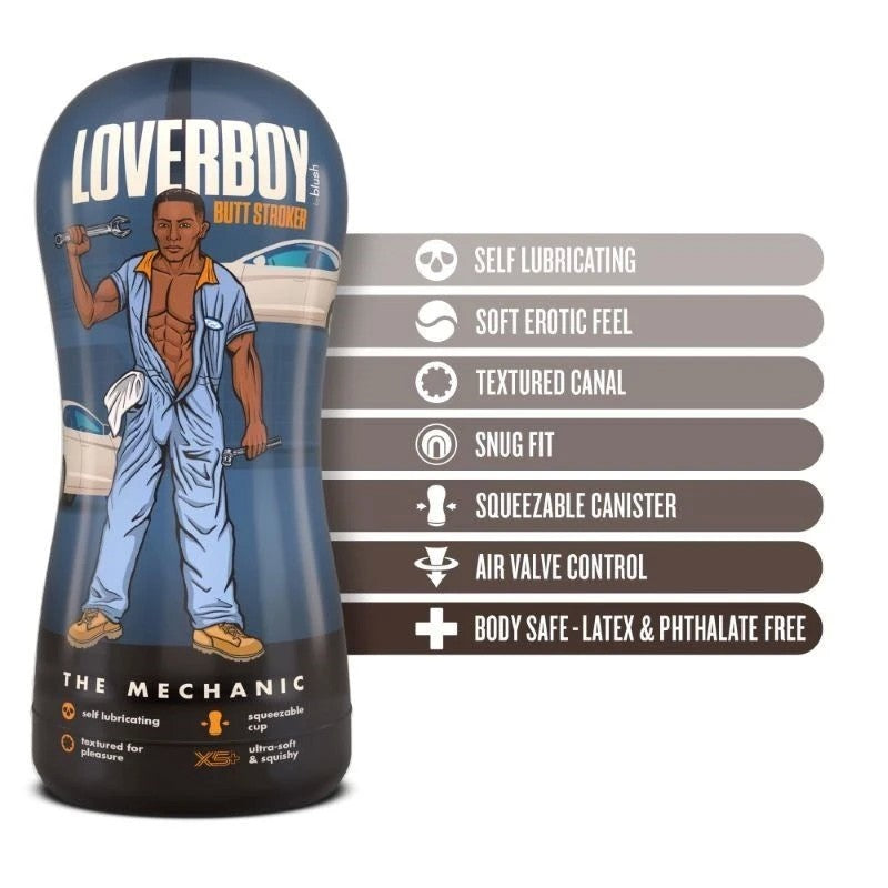 Loverboy The Mechanic - Crafted for Ultimate Pleasure Masturbators and Strokers