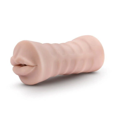 M For Men Skye - Flesh- Hilarious Mouth-Shaped Masturbator - Masturbators and Strokers