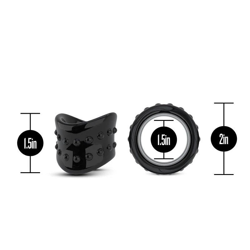 Blush Novelties Stay Hard Beef Ball Stretcher - X Long Edition Ball and Cock Toys