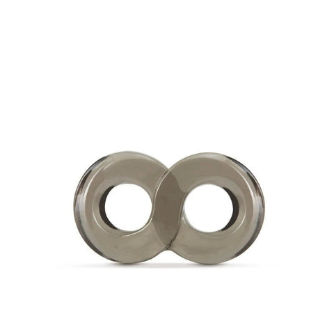 Blush Novelties Stay Hard Cock Ring and Ball Strap - Upgraded Intimacy - Ball and Cock Toys