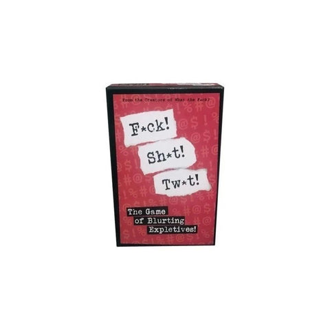 Kheper Games F*ck! Sh*t! Tw*t! Adult Party Game - Sex Games, Coupons and Tricks