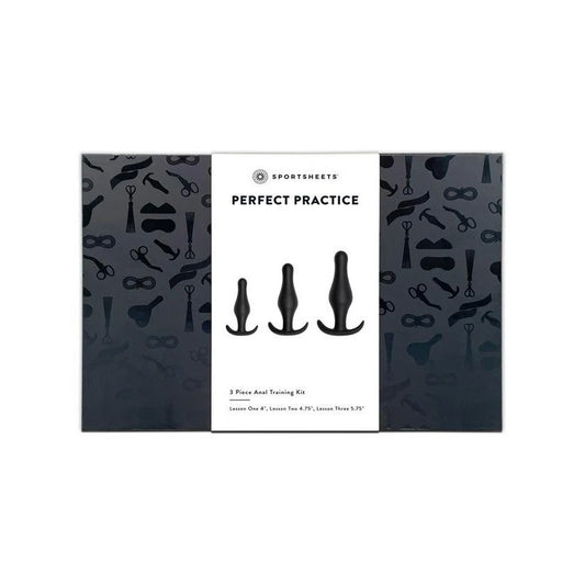 Sportsheets Perfect Practice Anal Training Kit - Butt Plugs