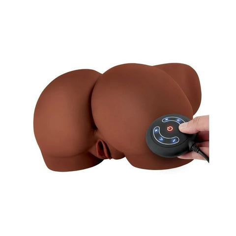 PDX Elite Milk Me Silly Male Mega Masturbator Brown - Masturbators and Strokers