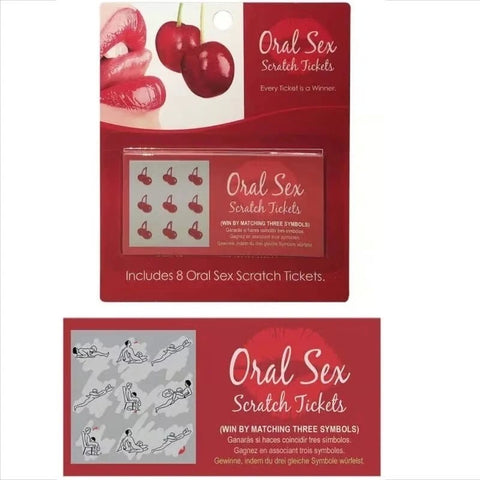 Kheper Games Oral Sex Scratch Tickets - Sex Games, Coupons and Tricks