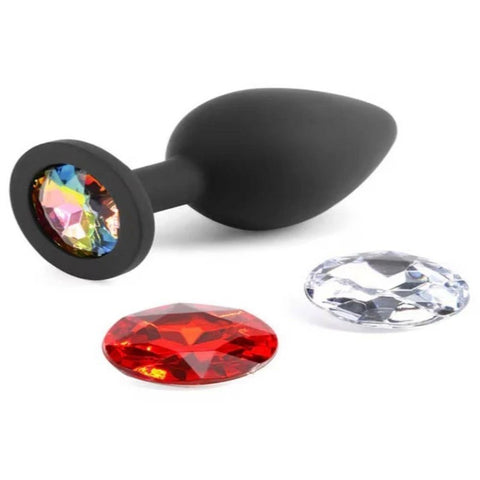 NS Novelties Glams Xchange Round Shape Anal Plug - Butt Plugs