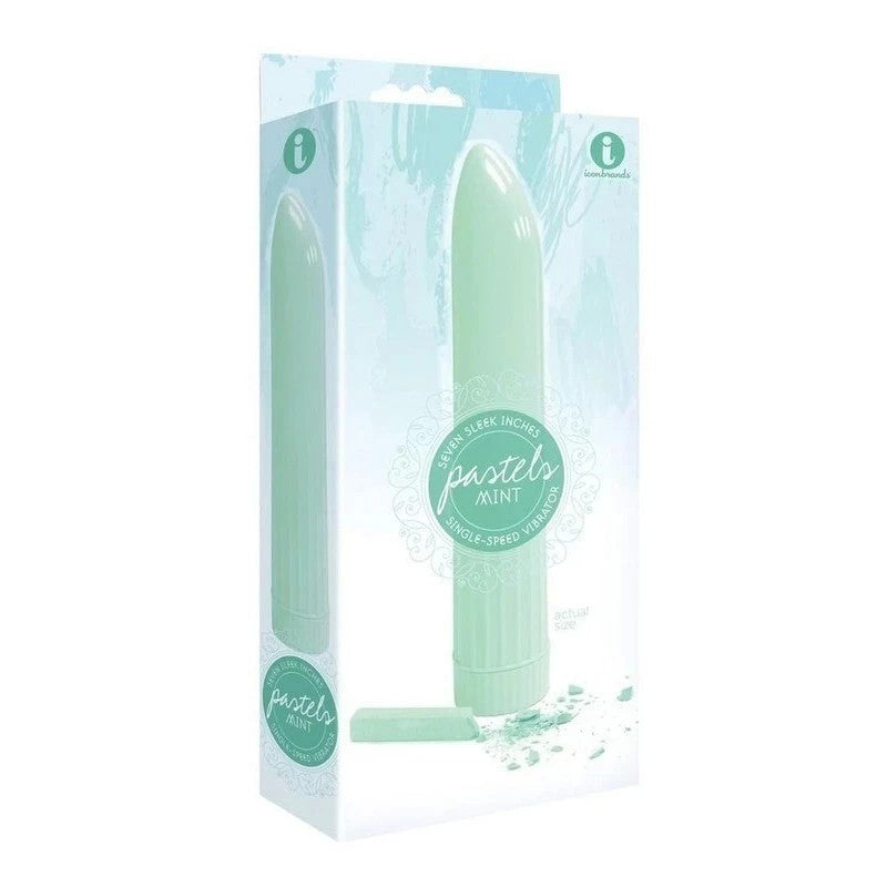 The 9's Pastel Vibes - Smooth 7'' ABS Vibrator for All Pleasures Realistic Dildos
