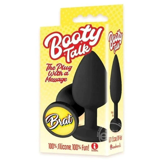 Playful Brat - Embrace Your Desires with The 9's Booty Talk - Butt Plugs