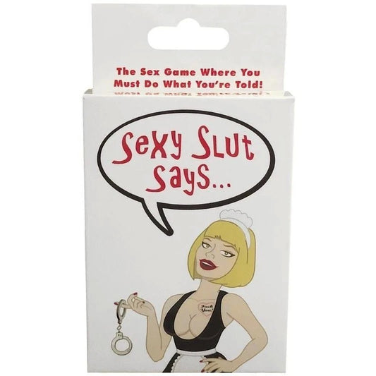 Kheper Games Sexy Slut Says Adult Card Game - Sex Games, Coupons and Tricks
