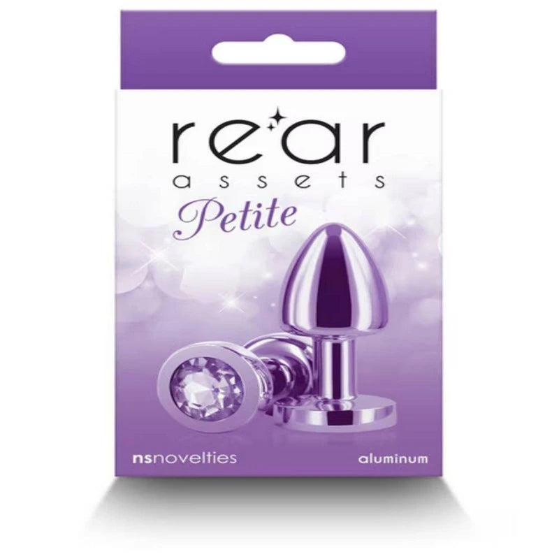 NS Novelties Rear Assets Petite Chrome Plated Butt Plug Butt Plugs