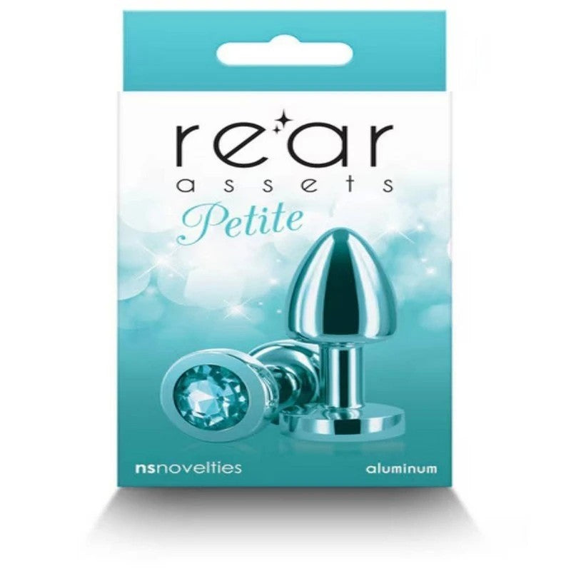 NS Novelties Rear Assets Petite Chrome Plated Butt Plug Butt Plugs