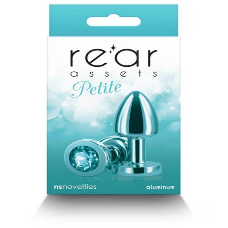 NS Novelties Rear Assets Petite Chrome Plated Butt Plug Butt Plugs