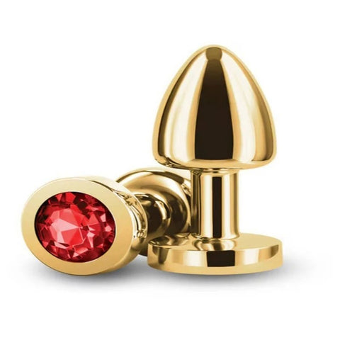 NS Novelties Rear Assets Petite Chrome Plated Butt Plug - Butt Plugs