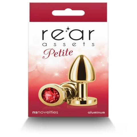 NS Novelties Rear Assets Petite Chrome Plated Butt Plug - Butt Plugs