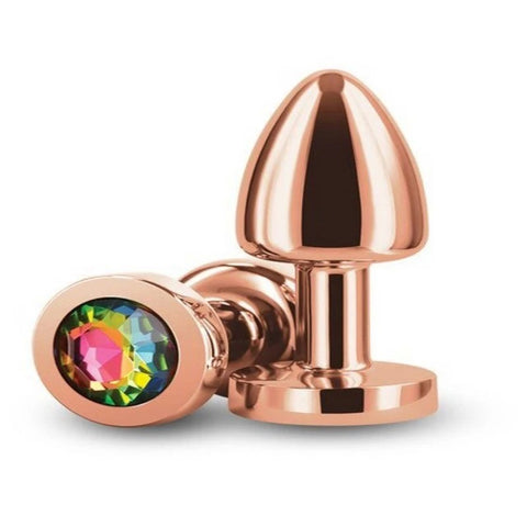 NS Novelties Rear Assets Petite Chrome Plated Butt Plug - Butt Plugs