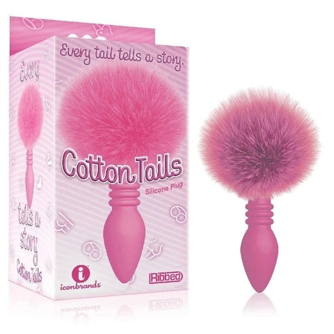 The 9's Cottontails - Ribbed - Butt Plugs