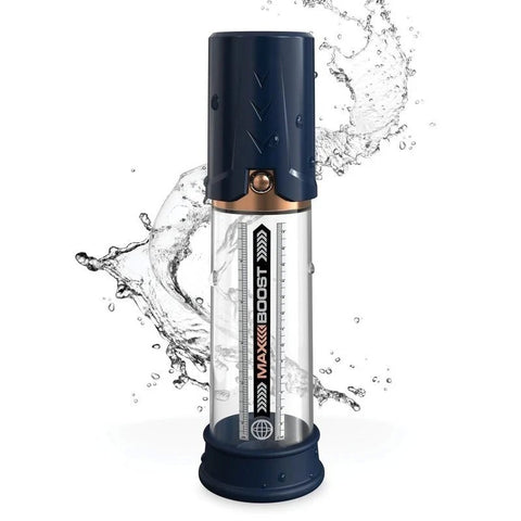 Pipedream Pump Worx Max Boost Male Penis Pump Blue - Pumps, Extenders and Sleeves