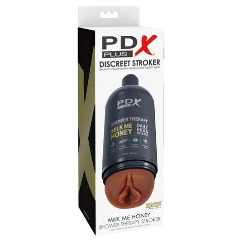 PDX Plus Shower Therapy Milk Me Honey Male Masturbator - Masturbators and Strokers